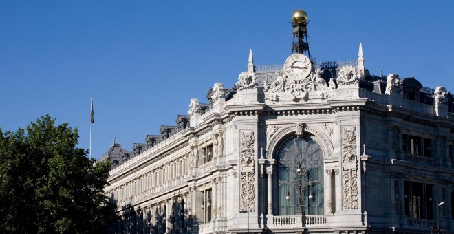 Edificio del Banco de España en Madrid.