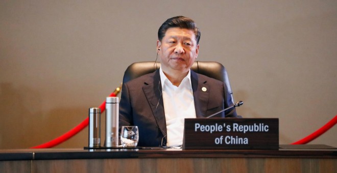 El presidente de China, Xi Jinping, durante la cumbre de la APEC en Papua Nueva Guinea. REUTERS/David Gray
