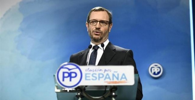 El vicesecretario de Organización del PP, Javier Maroto./EUROPA PRESS