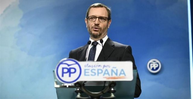 El vicesecretario de Organización del PP, Javier Maroto./EUROPA PRESS