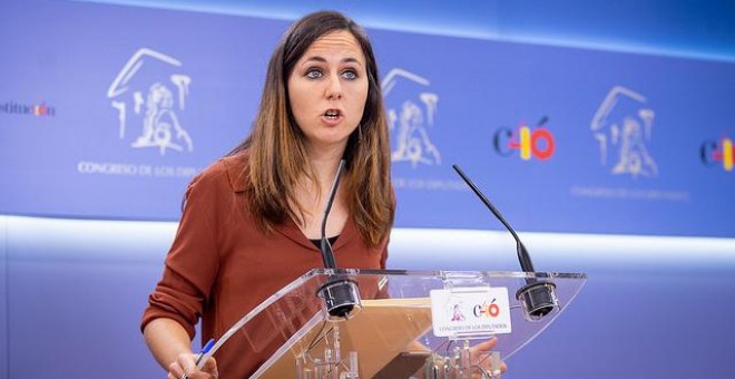 Ione Belarra, la portavoz adjunta en el Congreso de Podemos / Daniel Gago - Podemos