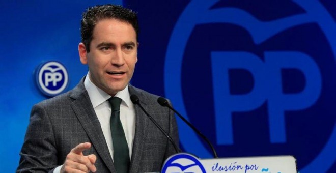 El secretario general del PP, Teodoro García Egea/EFE