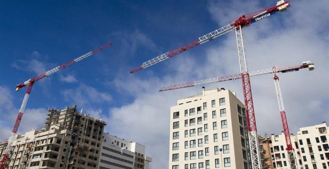 Una promoción de vivienda nueva.- REUTERS