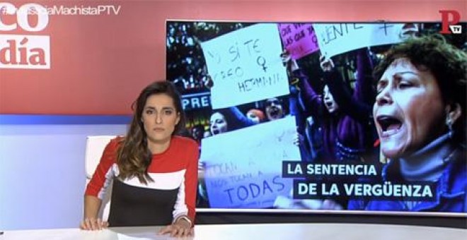 Silvia Brasero en el informativo Público al Día del miércoles 5 de diciembre
