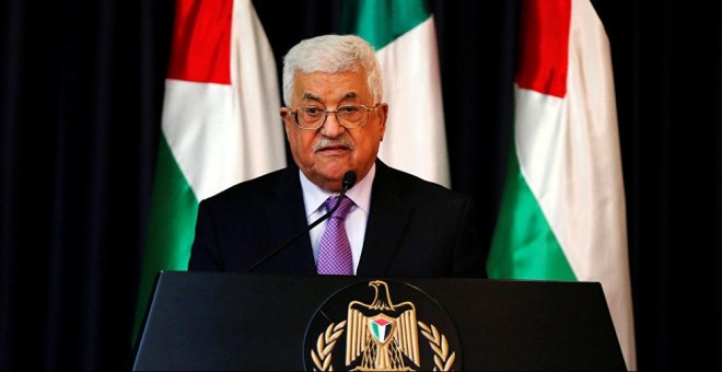 El ocaso del presidente palestino Mahmud Abás. REUTERS/Archivo