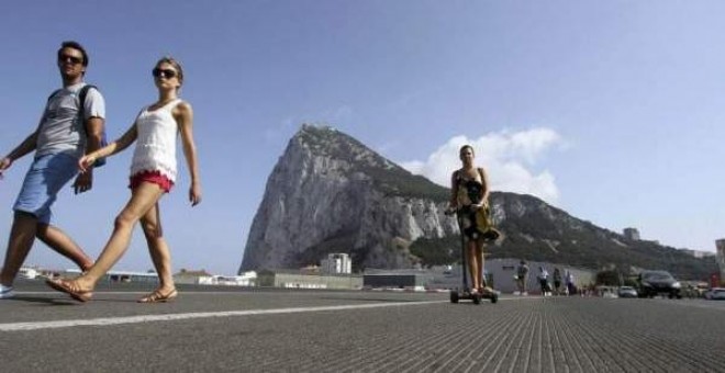 Foto de archivo. El Peñón de Gibraltar. EFE