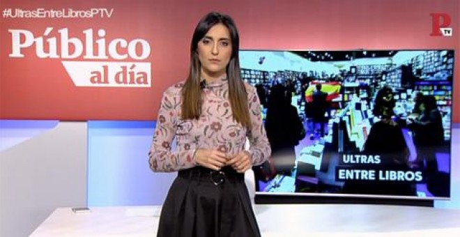 Silvia Brasero durante el informativo Público al Día del 11 de diciembre