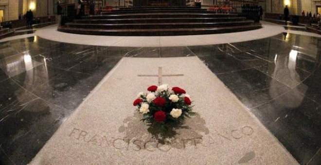 La tumba de Francisco Franco en la Basílica del Valle de los Caídos | EFE