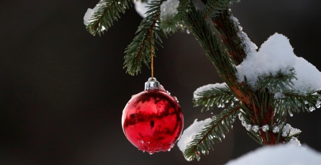 Detalle de un árbol de Navidad. / REUTERS - RUSSELL CHEYNE