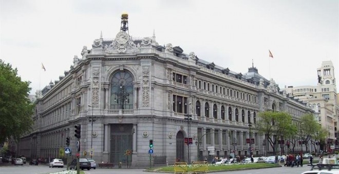 Edificio del Banco de España en Madrid. E.P.