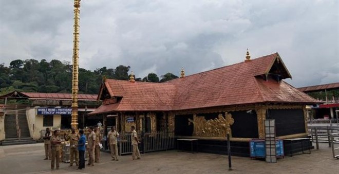 Templo hindú en el estado indio de Kerala/REUTERS