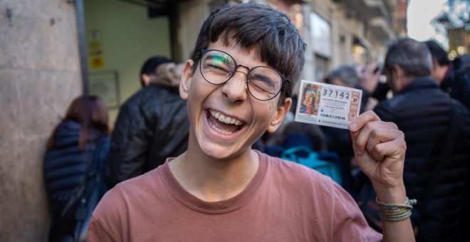 Cosmin Rotariu, el niño de 15 años que ha ganado el primer premio de la lotería de El Niño./EUROPA PRESS