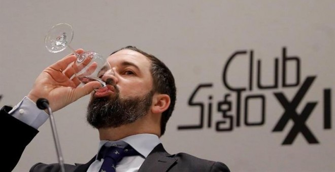 El presidente de Vox, Santiago Abascal. - EFE