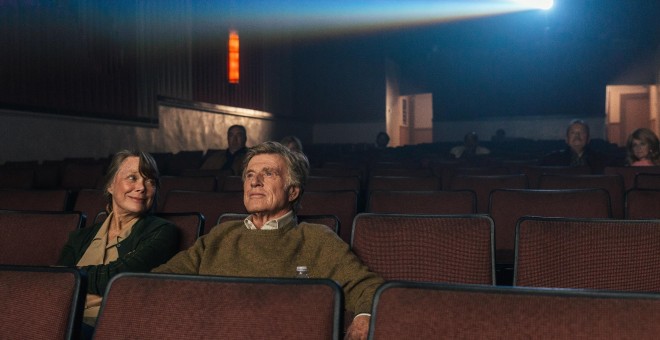 Sissy Spacek y Robert Redford, en la pelicula