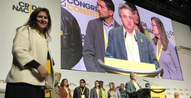 Asamblea del partido fundado por Carles Puigdemont y Jordi Sànchez entre otros. EUROPA PRESS