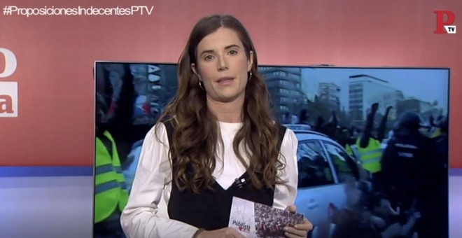 Nuria Martínez en el informativo 'Público al Día' del 28 de enero de 2019