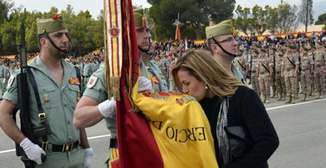 Imagen de archivo de una jura de bandera/ EUROPA PRESS