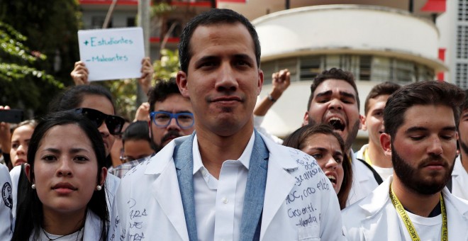 El presidente de la Asamblea Nacional de Venezuela, Juan Guaidó -  Reuters/Carlos Garcia Rawlins