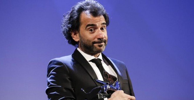 Pablo Trapero en el festival de cine de Venecia. Reuters