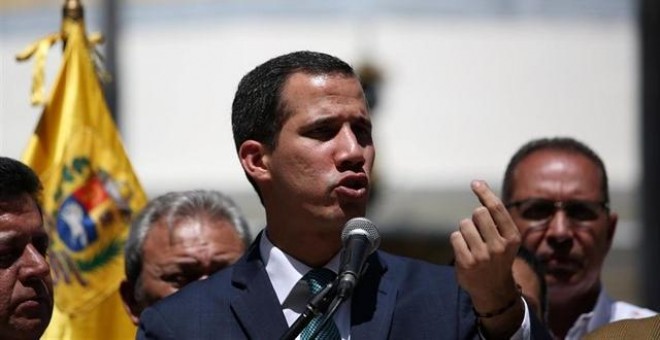 El autoproclamado 'presidente encargado' de Venezuela, Juan Guaidó/ REUTERS