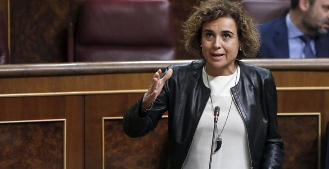 La portavoz del PP en el Congreso, Dolors Montserrat, en una imagen de archivo/ EFE