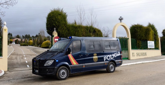 Imagen de archivo de un furgón policial.