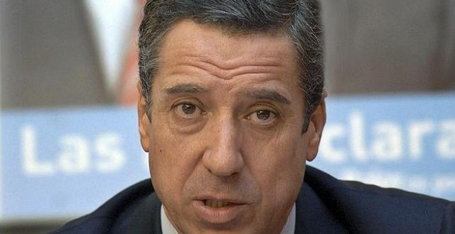 Eduardo Zaplana, ministro durante el gobierno de Aznar./ EFE