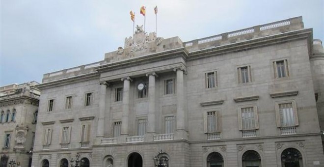 Fachada del Ayuntamiento de Barcelona, en una imagen de archivo. / EUROPA PRESS