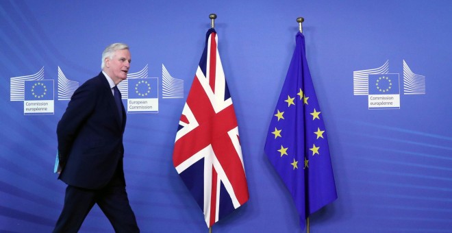 El negociador de la UE para el brexit, Michel Barnier, en la sede de la Comisión Europea, en Bruselas. REUTERS/Yves Herman