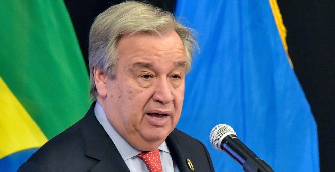 El Secretario General de Naciones Unidas, António Guterres | REUTERS/ Tiksa Negeri