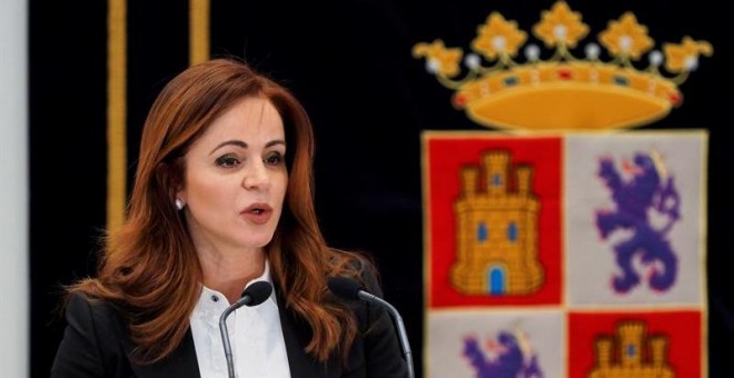 21/02/2019.- La presidenta de las Cortes de Castilla y León, Silvia Clemente, ha anunciado este jueves que deja su cargo y el PP, decepcionada con la dirección actual del partido y su presidente autonómico, Alfonso Fernández Mañueco, quien 'no tiene palab