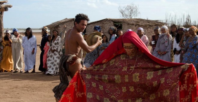 En la imagen, una escena de la película 'Pajaros de verano'.