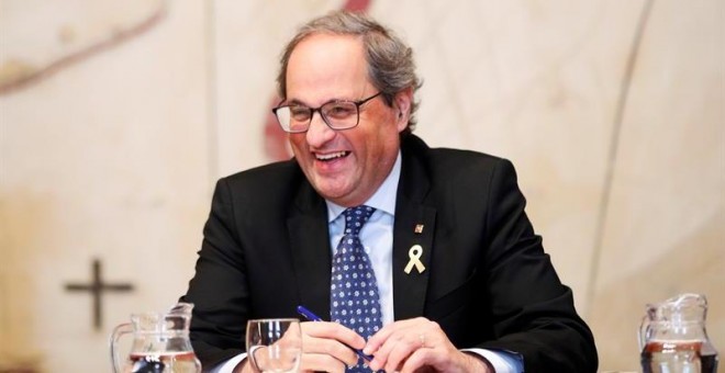 El presidente de la Generalitat, Quim Torra. - EFE