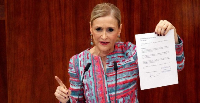 Fiscalía pide tres años y tres meses de prisión para Cristina Cifuentes | EFE