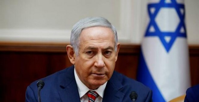 Netanyahu niega las acusaciones de la Fiscalía. / EFE