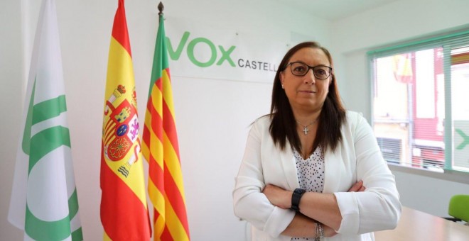 La presidenta provincial de Vox en Castellón, Llanos Massó. Twitter