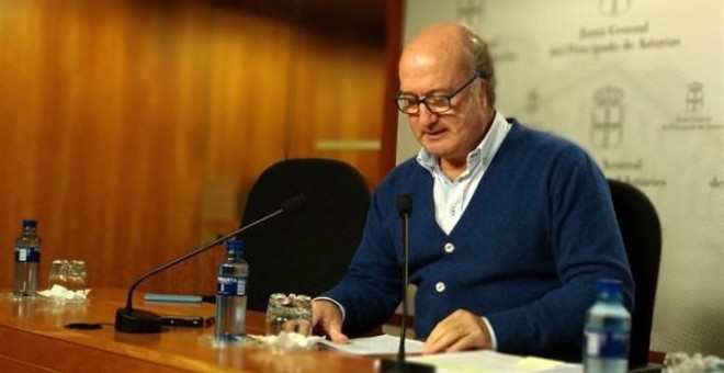 El secretario general del PP en Asturias, Luis Venta, ha sido cesado por amenazar a un compañero. / EUROPA PRESS