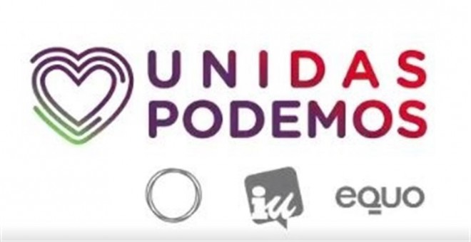 Logo de la coalicción 'Unidas Podemos'.