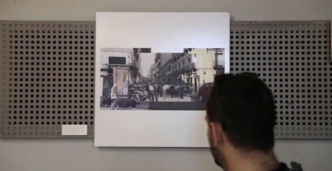 Fotografia de la exposición Madrid, ¡qué bien resistes!/Ayuntamiento de Madrid.