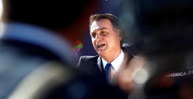 El presidente de Brasil, Jair Bolsonaro. - REUTERS