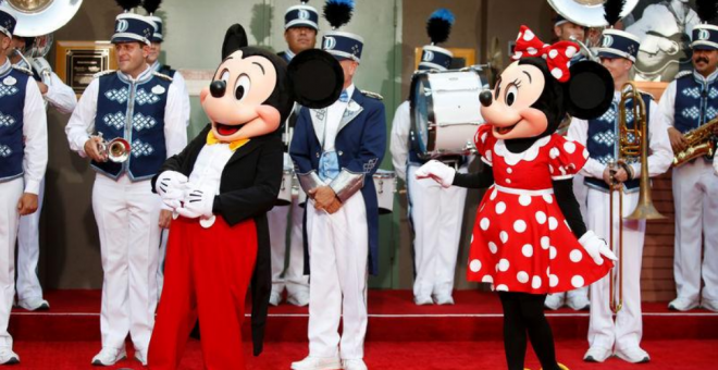 30/07/2018 Mickey Mouse y Minnie Mouse en los Estudios de Walt Disney en Burbank, California, EEUU, en una imagen de archivo. / REUTERS