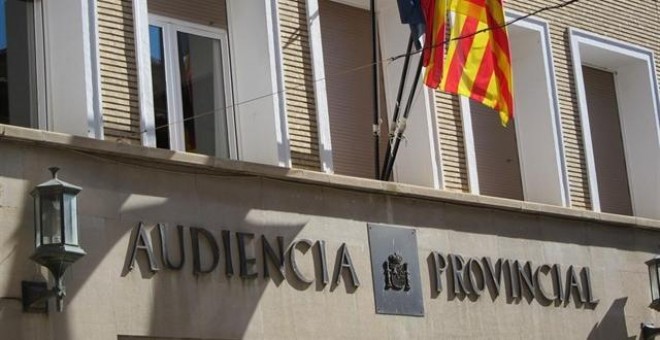 Una imagen de archivo de la Audiencia Pronvicial de Huesca.- EP