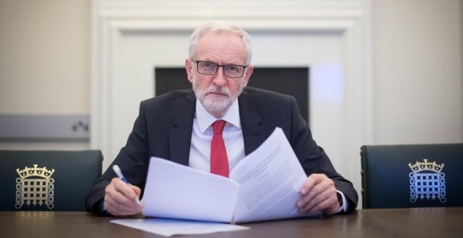 03/04/2019 - El líder opositor británico del Partido Laborista, Jeremy Corbyn. / REUTERS -