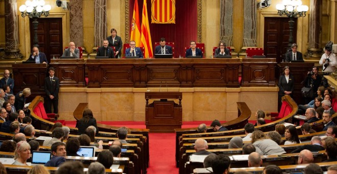 Imagen del Parlament de Catalunya. / EUROPA PRESS - DAVID ZORRAKINO