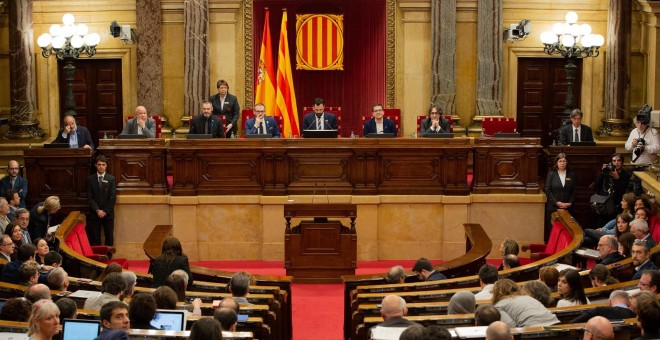 Imagen del Parlament de Catalunya. / EUROPA PRESS - DAVID ZORRAKINO