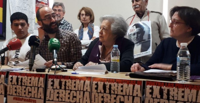 Presentación del manifiesto 'Contra las políticas de extrema derecha, ¡Ni un paso atrás! / Marisa Kohan-Público