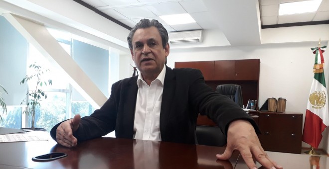 Alberto Ramírez, director de la Comisión Mexicana de Ayuda al Refugiado.