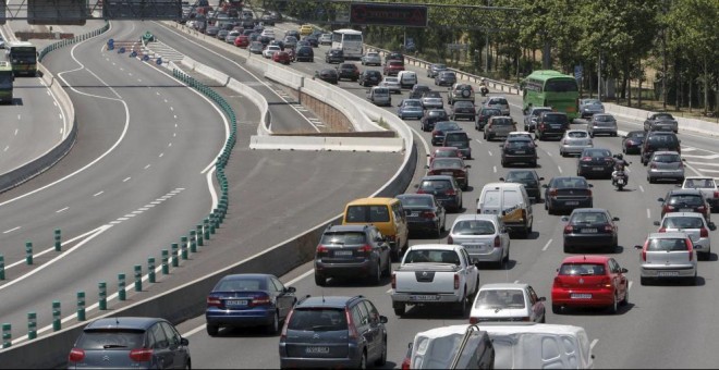 Imagen de archivo de las carreteras en Semana Santa | EFE/ Archivo