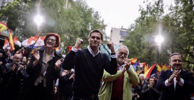 Albert Rivera en Rentería.