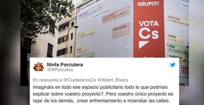 “Que vergüencica”: las redes analizan el “nivel” de la campaña de Ciudadanos y su último cartel